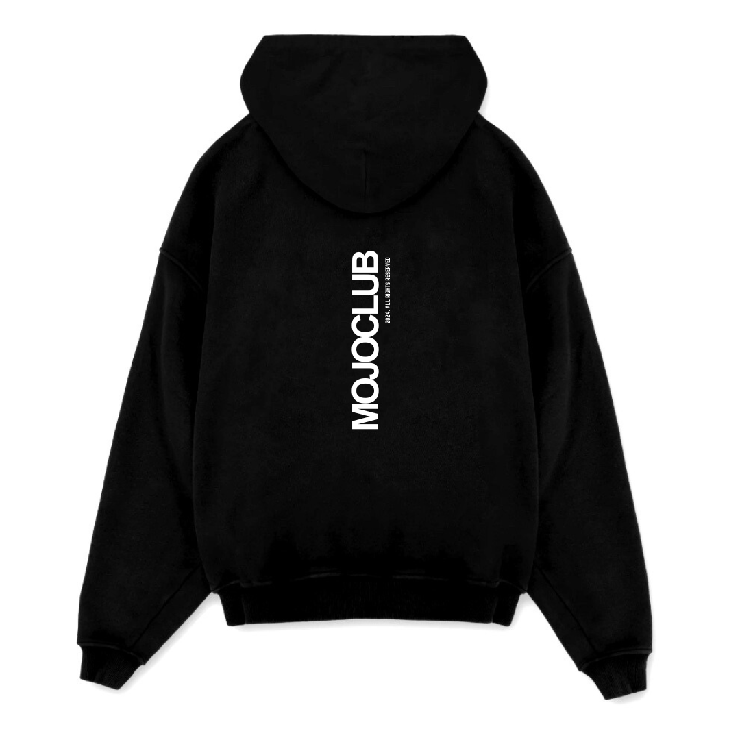 INITIAL HOODIE - Black