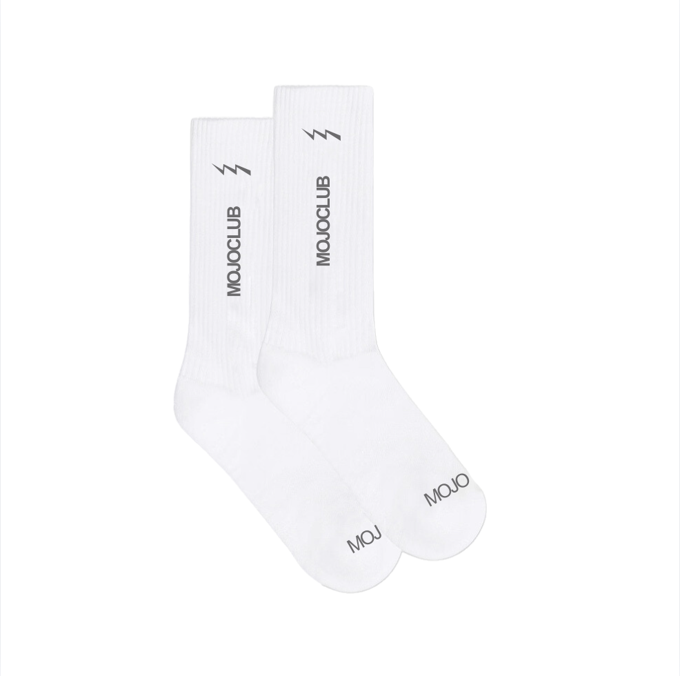 MOJOCLUB SOCKS - White