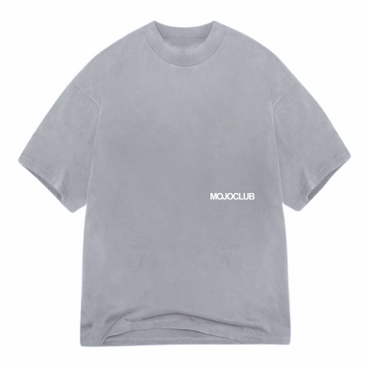 INITIAL T-SHIRT - Washed grey