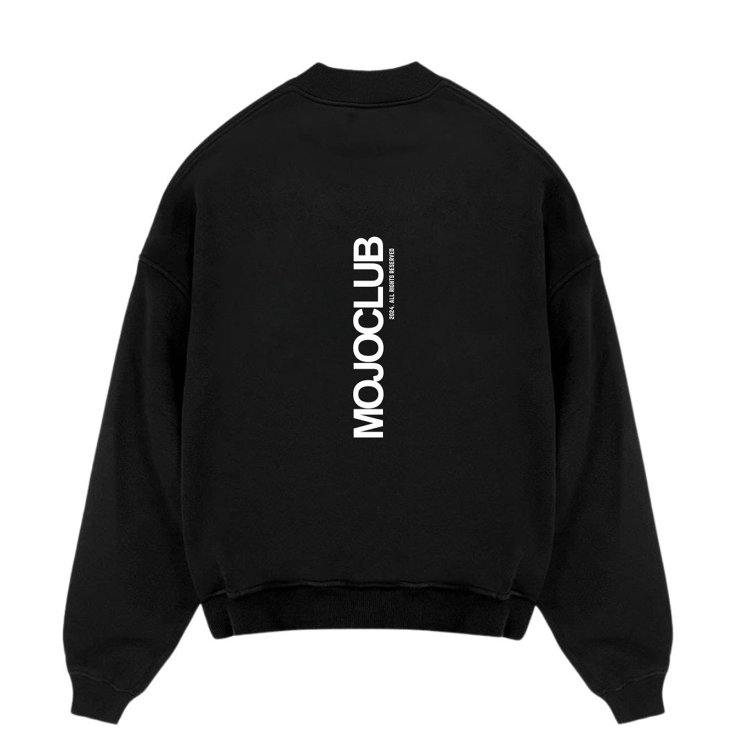 INITIAL SWEATER - Black