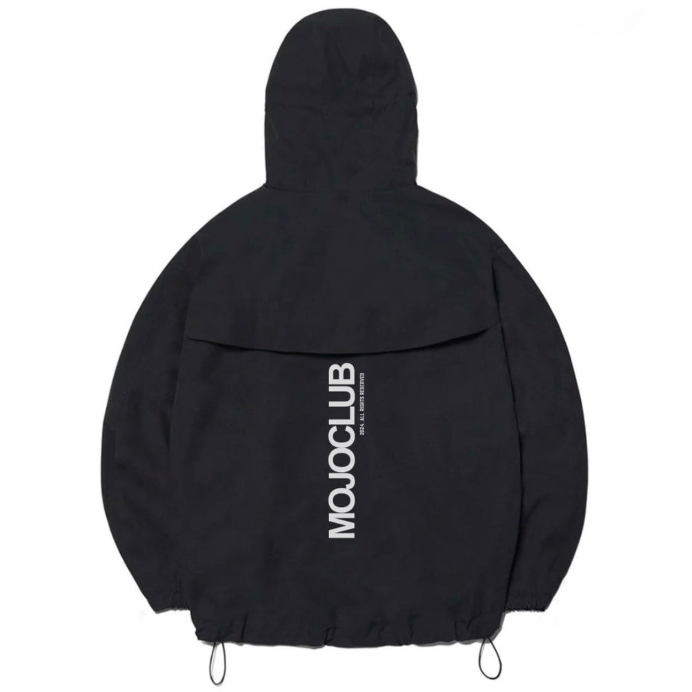 NYLON WINDBREAKER - Black