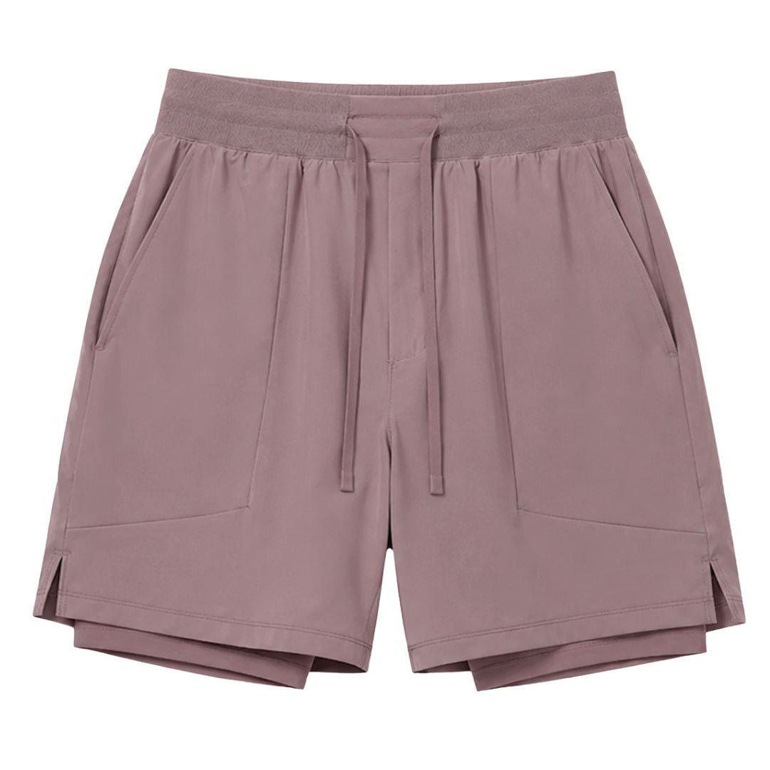 2 in 1 NYLON SHORT - Dusty Pink