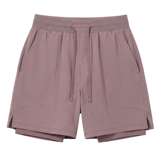 2 in 1 NYLON SHORT - Dusty Pink