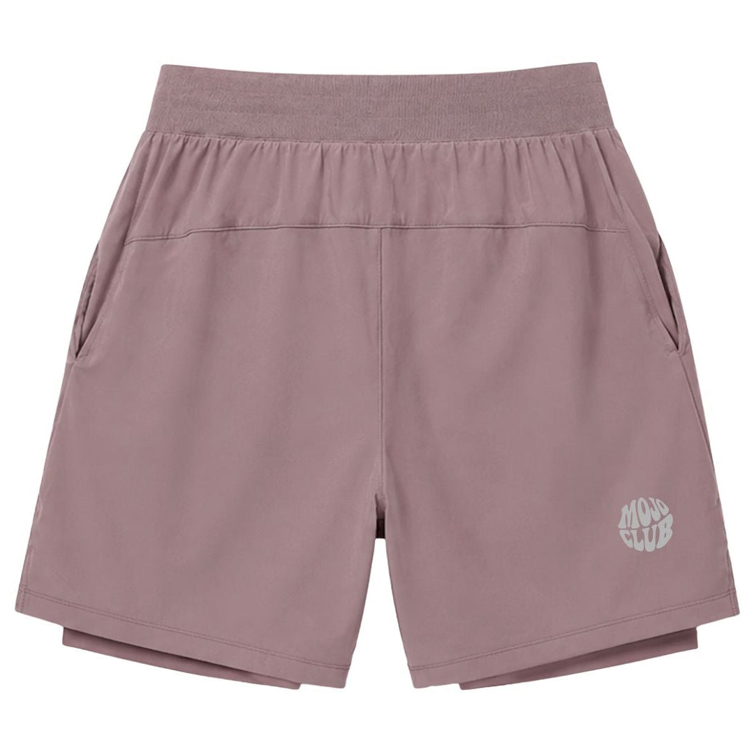 2 in 1 NYLON SHORT - Dusty Pink