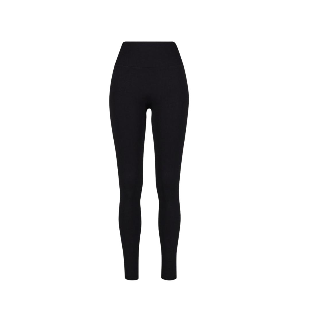 HEAVY SEAMLESS LEGGING - Black