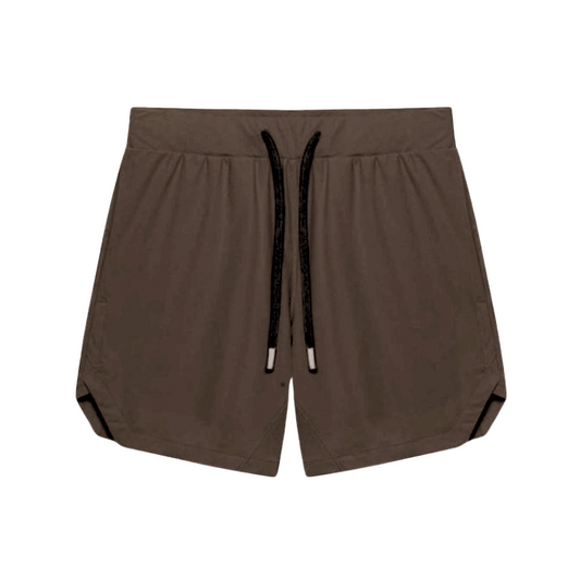 NYLON SHORT - Brown