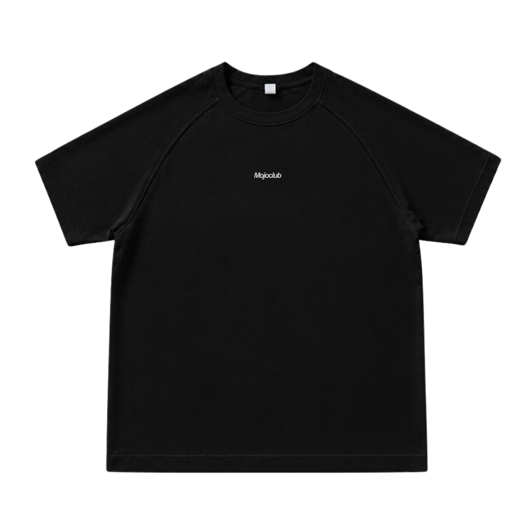 MOJOCLUB ACTIVE TEE - Black